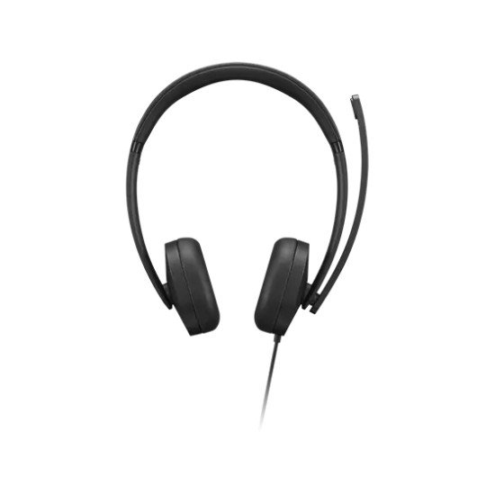 Lenovo 4XD1P83425 casque Avec fil Arceau Appels/Musique USB Type-A Noir
