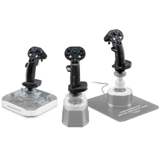 Thrustmaster Sol-R 3 AVA Add-On Grip Noir USB Manche à air Analogique/Numérique PC