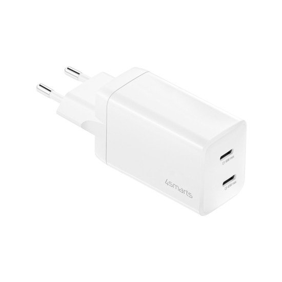 4smarts 540400 chargeur d'appareils mobiles Universel Blanc Secteur Charge rapide Intérieure