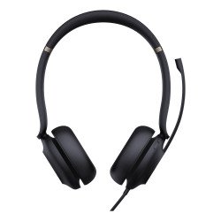 Yealink UH37 Dual Teams Casque Avec fil Arceau Bureau/Centre d'appels USB Type-C / USB Type-A Noir
