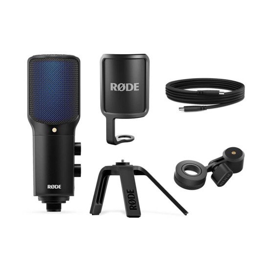 RØDE Rode NT-USB+ Noir Microphone de PC