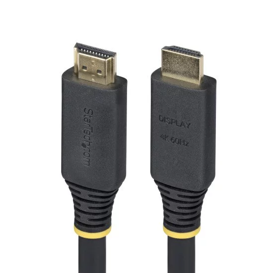StarTech.com Câble HDMI Haut Débit Actif de 10m, 4K 60Hz/1440p 144Hz, HDR10/HDCP 2.2/ARC, 18Gbps, Cordon HDMI, UHD HDMI 2.0 pour TV/Moniteur/Écran, Gaine TPE StarTech.com Câble HDMI Haut Débit Actif de 10m, 4K 60Hz/1440p 144Hz, HDR10/HDCP 2.2/ARC, 18Gbps, Cordon HDMI, UHD HDMI 2.0 pour TV/Moniteur/Écran, Gaine TPE