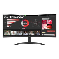 LG 34WR50QK-B écran PC 86,4 cm (34") 3440 x 1440 pixels Wide Quad HD Noir LG 34WR50QK-B écran PC 86,4 cm (34") 3440 x 1440 pixels Wide Quad HD Noir