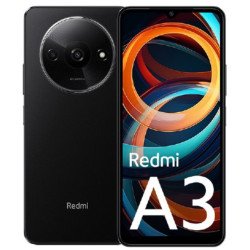 Xiaomi Redmi A3 17 cm (6.71") Double SIM Android 14 4G USB Type-C 3 Go 64 Go 5000 mAh Noir Xiaomi Redmi A3 17 cm (6.71") Double SIM Android 14 4G USB Type-C 3 Go 64 Go 5000 mAh Noir
