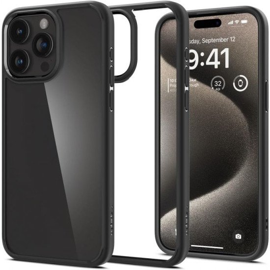 Spigen ACS06474 coque de protection pour téléphones portables 15,5 cm (6.1") Housse Noir, Transparent