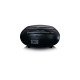 Lenco SCD-331 Portable Analogique Noir, Argent