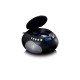 Lenco SCD-331 Portable Analogique Noir, Argent