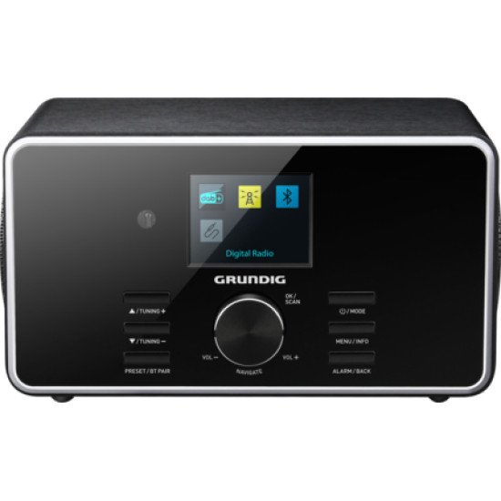 Grundig DTR 4500 BT DAB BLACK Lecteur de CD