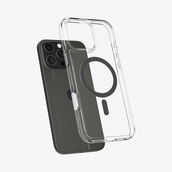 Spigen iPhone 16 Pro Max Case coque de protection pour téléphones portables Graphite Spigen iPhone 16 Pro Max Case coque de protection pour téléphones portables Graphite