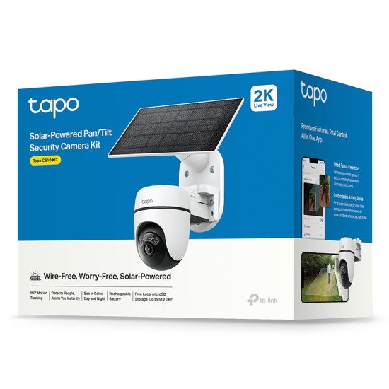 TP-Link Tapo C610 KIT Bulbe Caméra de sécurité IP Extérieure 2304 x 1296 pixels Plafond/Mur/Poteau