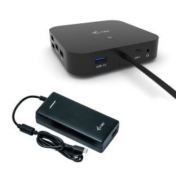 i-tec USB-C Dual Display Docking Station with Power Delivery 100 W + Universal Charger 112 W i-tec USB-C Dual Display Docking Station with Power Delivery 100 W + Universal Charger 112 W