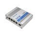 Teltonika TSW100 commutateur réseau Gigabit Ethernet (10/100/1000) Connexion EthernetPOE Bleu, Métallique