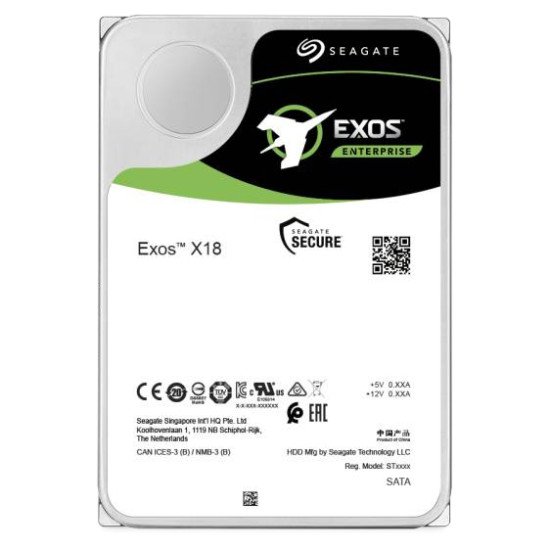 Seagate Enterprise ST18000NM000J disque dur 3.5" 18 To Série ATA III