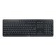 CHERRY Stream keyboard ultimate clavier maison/bureau USB + RF Wireless + Bluetooth AZERTY Français Noir