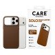 PanzerGlass CARE™ by ® Solo Case Brown iPhone 17 Pro Max coque de protection pour téléphones portables Housse Marron