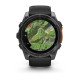 Garmin Fenix 8 3,56 cm (1.4") AMOLED 51 mm Numérique 454 x 454 pixels Écran tactile Gris Wifi GPS (satellite)