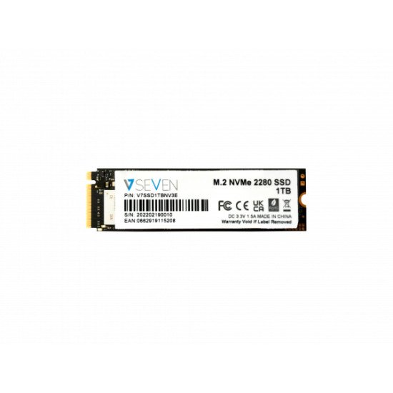 V7 V7SSD1TBNV3E disque SSD M.2 1000 Go Série ATA III 3D TLC NVMe