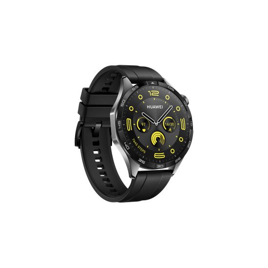 Huawei WATCH GT 4 3,63 cm (1.43") AMOLED 46 mm Numérique 466 x 466 pixels Noir Wifi GPS (satellite)