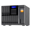 QNAP TL-D1600S Boîtier de disques de stockage Boîtier disque dur/SSD Noir, Gris 2.5/3.5"