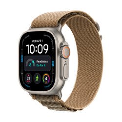 Apple Watch Ultra 4 OLED 49 mm Numérique 422 x 514 pixels Écran tactile 5G Titane Wifi GPS (satellite)