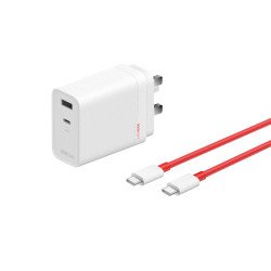 OnePlus 5461100631 chargeur d'appareils mobiles Universel Blanc Secteur Charge rapide Intérieure