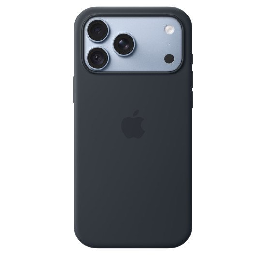 Apple Coque en silicone avec MagSafe pour iPhone 18 Pro Max - Bleu marine