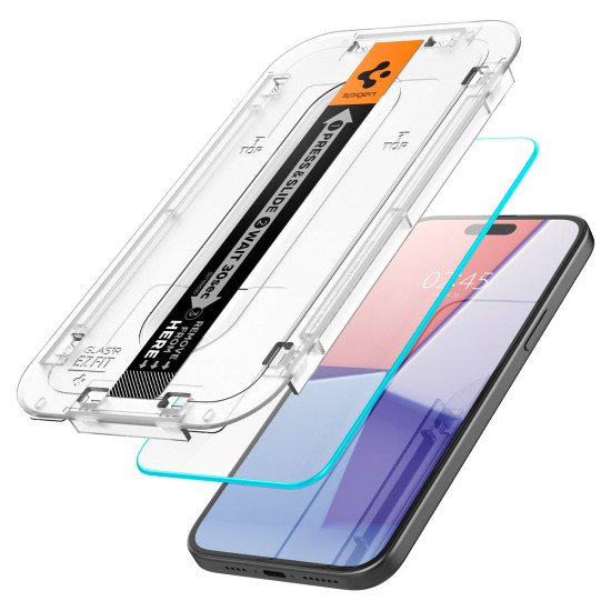 Spigen AGL06883 écran et protection arrière de téléphones portables Protection d'écran transparent Apple 2 pièce(s)