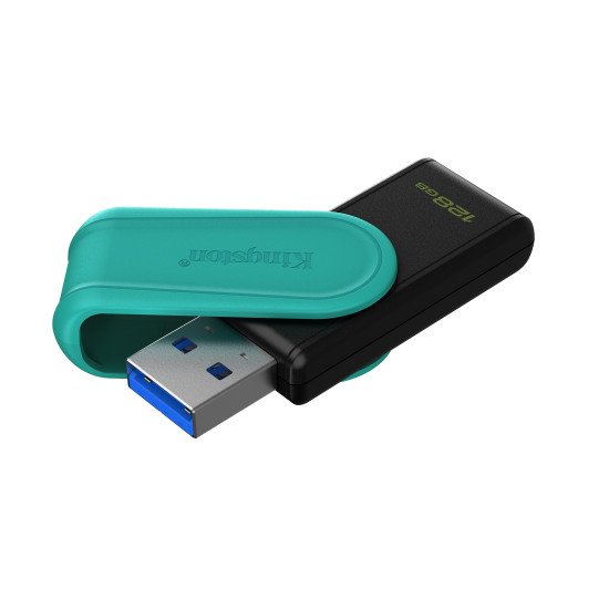 Kingston Technology DataTraveler 128GB Portable USB 3.2 Gen 1 Exodia S (Noir/Turquoise) Kingston Technology DataTraveler 128GB Portable USB 3.2 Gen 1 Exodia S (Noir/Turquoise)