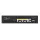 Strong SW5011POE+ commutateur réseau Gigabit Ethernet (10/100/1000) Connexion Ethernet POE Montage sur le bureau ou sur le mur Noir