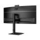 AOC E4 CU34E4CW écran PC 86,4 cm (34") 3440 x 1440 pixels UltraWide Quad HD LED Noir