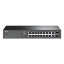 OMADA ES220GP commutateur réseau Géré Gigabit Ethernet (10/100/1000) Connexion Ethernet POE Noir