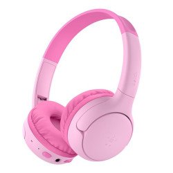 Belkin AUD012hqPK Casque Avec fil &sans fil Arceau Musique Bluetooth Rose