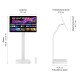 LG 32U889SA écran PC 80 cm (31.5") 3840 x 2160 pixels 4K Ultra HD LCD Écran tactile Blanc LG 32U889SA écran PC 80 cm (31.5") 3840 x 2160 pixels 4K Ultra HD LCD Écran tactile Blanc