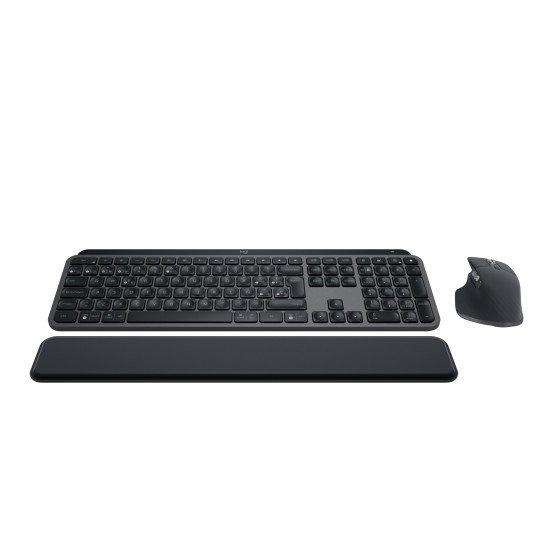 Logitech MX Keys S Combo clavier Souris incluse RF sans fil + Bluetooth Graphite