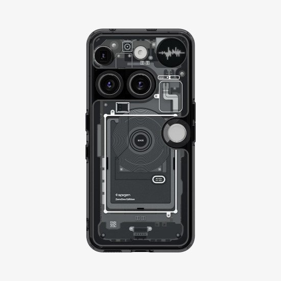 Spigen Ultra Hybrid Zero One coque de protection pour téléphones portables 16,9 cm (6.67") Housse Transparent