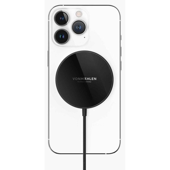 Vonmählen Aura Mini Smartphone Noir USB Recharge sans fil Intérieure
