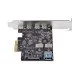 StarTech.com Carte PCIe USB à 5 Ports, USB 3.2 10Gbps, Carte PCI Express avec 4x USB-C et 1x USB-A interne, Carte Contrôleur USB PCIe, Windows/macOS/Linux StarTech.com Carte PCIe USB à 5 Ports, USB 3.2 10Gbps, Carte PCI Express avec 4x USB-C et 1x USB-A interne, Carte Contrôleur USB PCIe, Windows/macOS/Linux