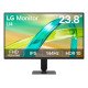 LG 24U411B-B écran PC 60,5 cm (23.8") 1920 x 1080 pixels Full HD LCD Noir