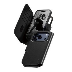 PanzerGlass CARE by ® Feature Case Tango Two-in-One Wallet w. MagSafe iPhone 17 Pro coque de protection pour téléphones portables Housse Noir