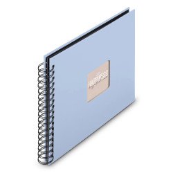 Hama 00009864 album photo et protège-page Bleu 100 feuilles Reliure spiralée