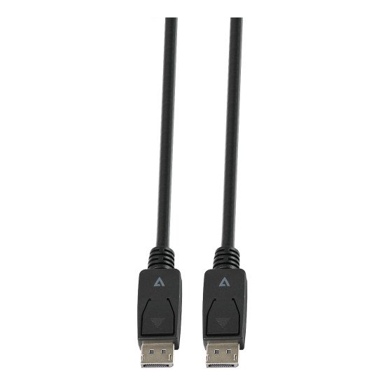 V7 Câble DisplayPort 1.4 32.4 Gbit/s 8K UHD 3 m/10 pi noir