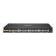 HPE Aruba Networking CX 6100 48G Class4 PoE 4SFP+ 740W Géré L3 Gigabit Ethernet (10/100/1000) Connexion Ethernet POE 1U