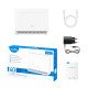 Cudy 4G Cat 6 AC1200 Wi-Fi Router, LT700E 1.0 routeur sans fil Gigabit Ethernet Bi-bande (2,4 GHz / 5 GHz) Blanc