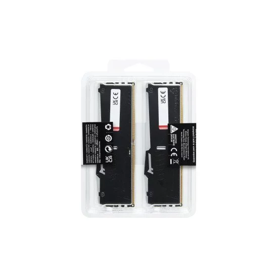 Kingston Technology FURY Beast 32 Go 5600 MT/s DDR5 CL36 DIMM (Kits de 2) RGB Kingston Technology FURY Beast 32 Go 5600 MT/s DDR5 CL36 DIMM (Kits de 2) RGB