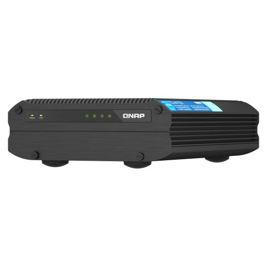 QNAP TS-I410X NAS Tower Intel Atom® x6425E 8 Go 0 To QNAP QTS Noir QNAP TS-I410X NAS Tower Intel Atom® x6425E 8 Go 0 To QNAP QTS Noir