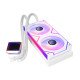 XPG LEVANTE II Processeur Kit de refroidissement du liquide 12 cm Blanc