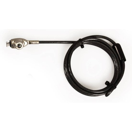 Port Designs PORT Connect 901224 câble antivol Noir, Argent 2 m