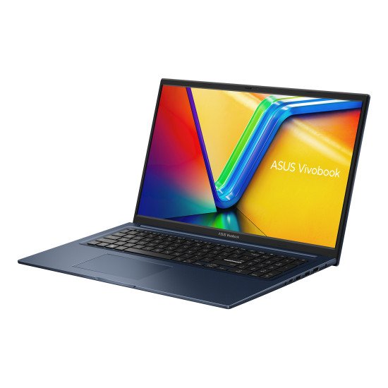 ASUS Vivobook 17 X1704VA-AU586W Intel® Core™ i5 i5-1334U Ordinateur portable 43,9 cm (17.3") Full HD 8 Go DDR4-SDRAM 512 Go SSD Wi-Fi 5 (802.11ac) Windows 11 Home Belge Bleu