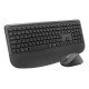 Logitech Signature Comfort Plus Combo MK880 for Business clavier Souris incluse Universel USB + Bluetooth QWERTY Anglais Graphite