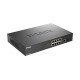 D-Link DGS-1010MP/E commutateur réseau Non-géré L2 Gigabit Ethernet (10/100/1000) Connexion Ethernet POE 1U Noir